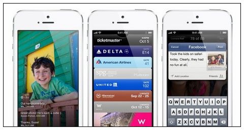iPhone 5ϵͳ Ƭ PassbookԼFacebook