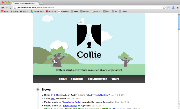 Best HTML5 and javascript game engine Library - collie