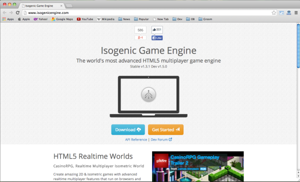 Best HTML5 and javascript game engine Library - isogenic-game-engine