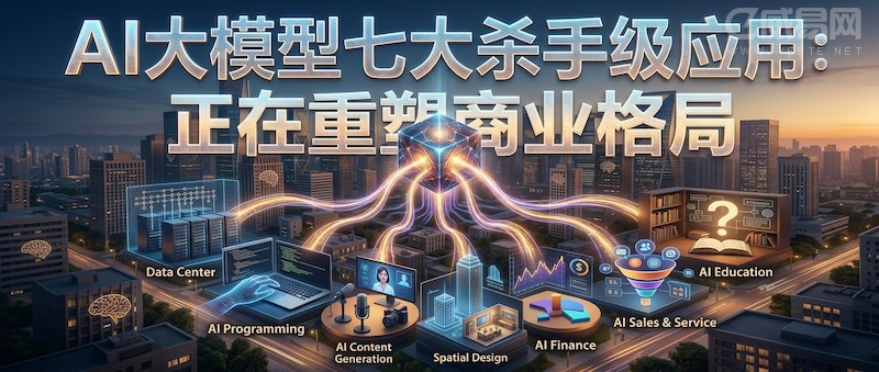 2026 年 AI 大模型七大杀手级应用:正在重塑商业格局