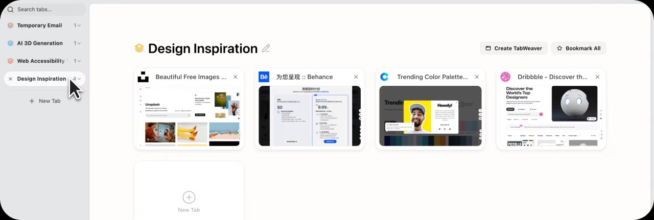 Tabbit Browser 功能全览:搜索、对话、Agent 一网打尽